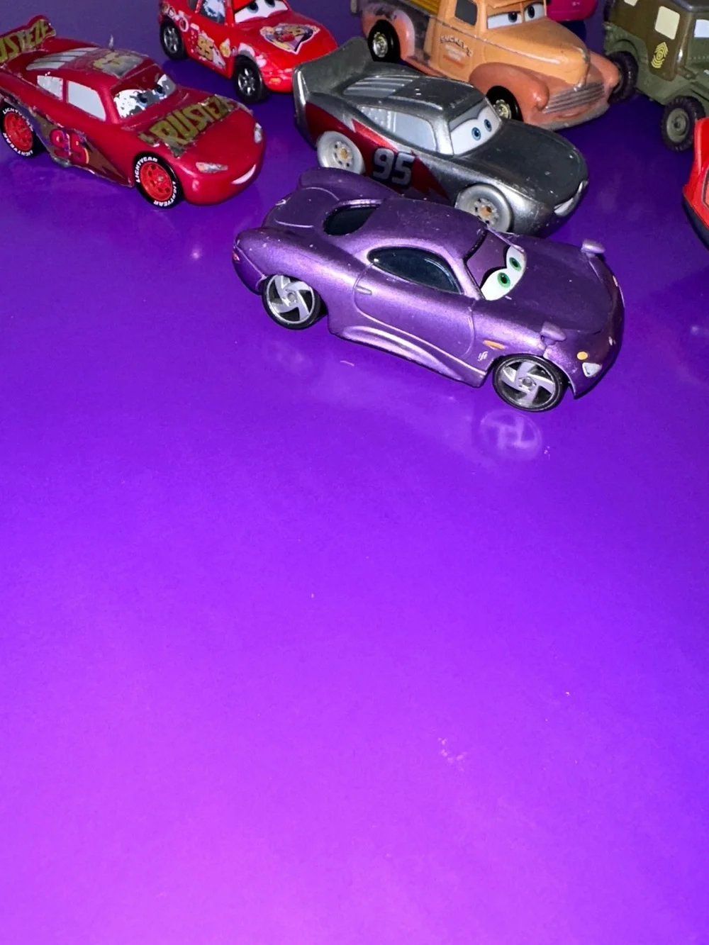 Disney Cars Pixar Lightning McQueen & Friends Race Car Toys - Bundle